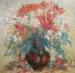 Pestrá kytice ve váze / Colorful Bouquet in the Vase